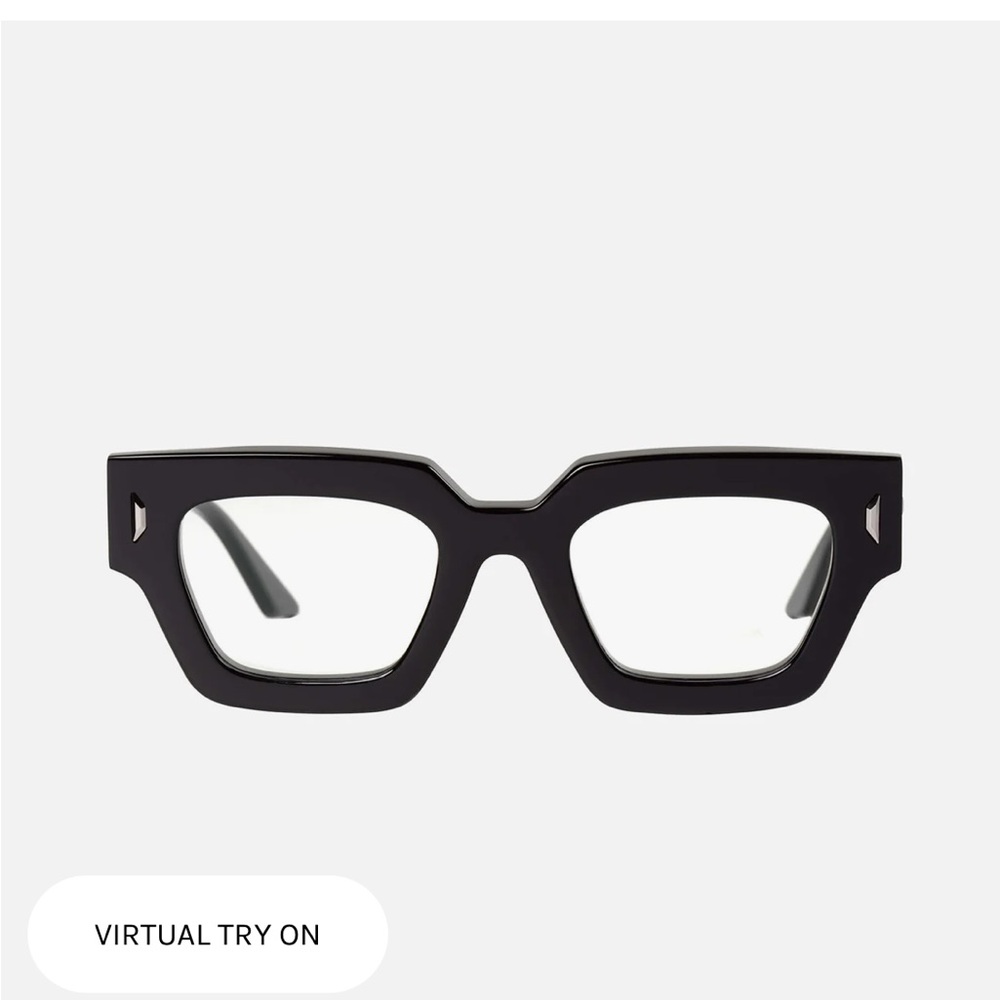 Valley Eyewear Black Square Glasses NIB